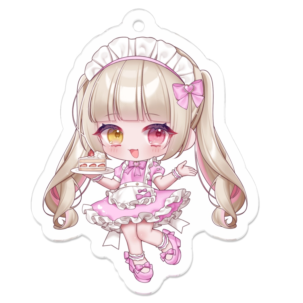 メイド アクリルキーホルダー