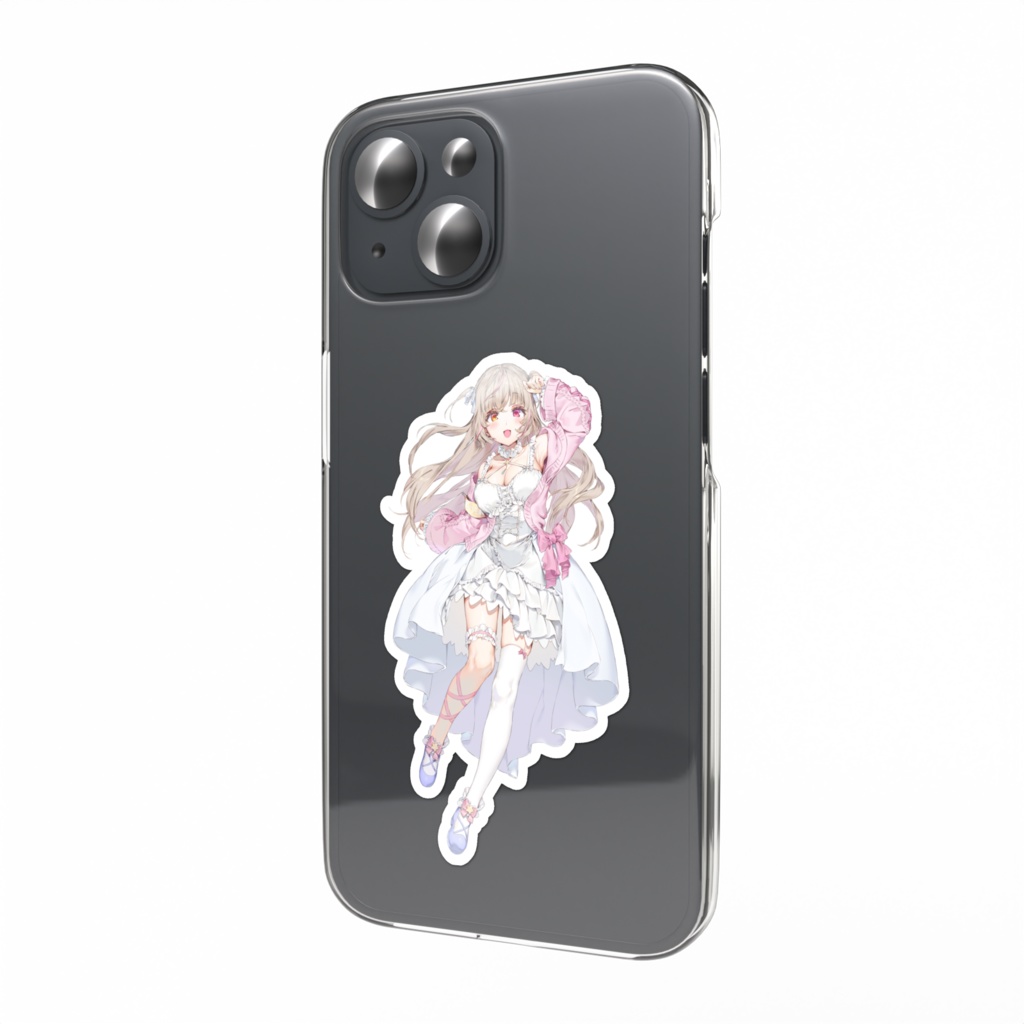 立ち絵 スマホステッカー（笑顔）