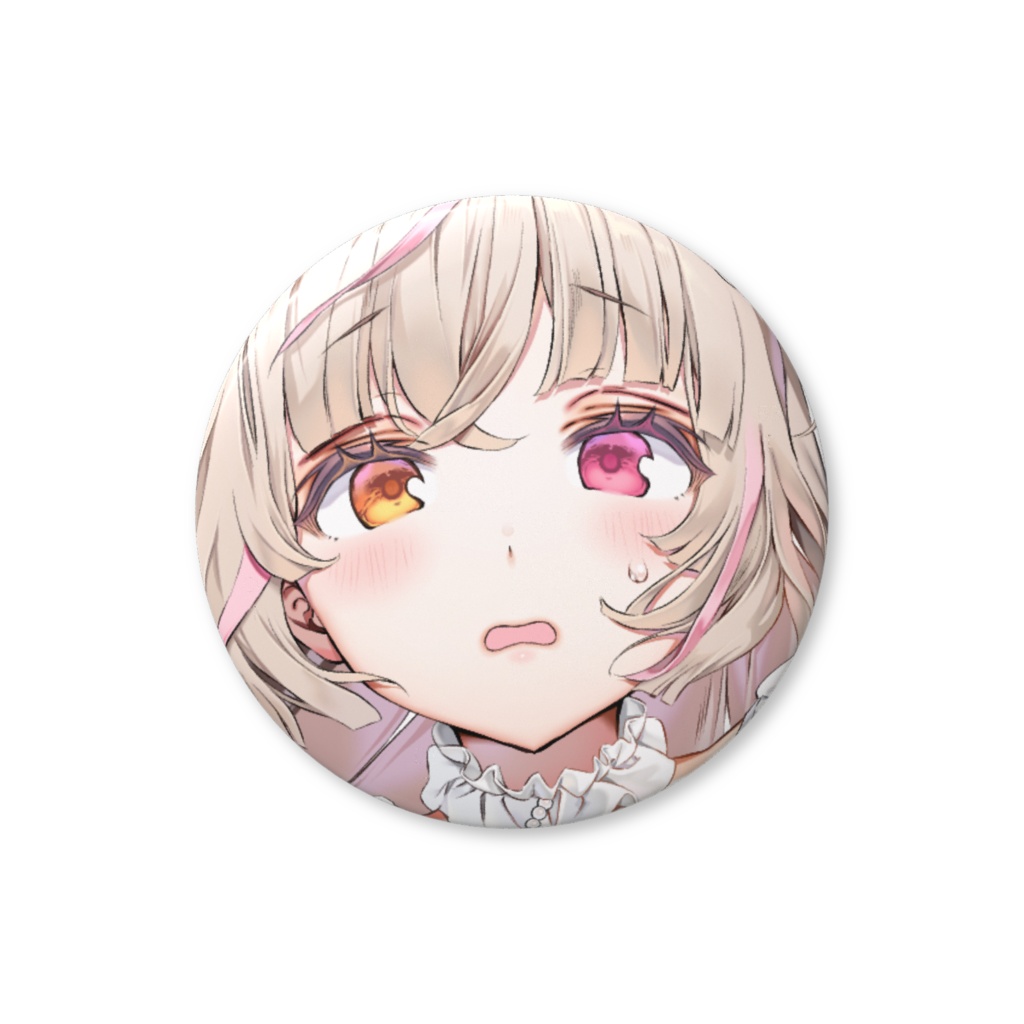 立ち絵缶バッジ（困惑）