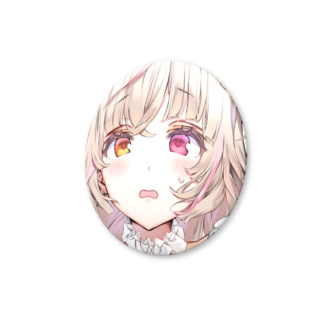 立ち絵缶バッジ(困惑)