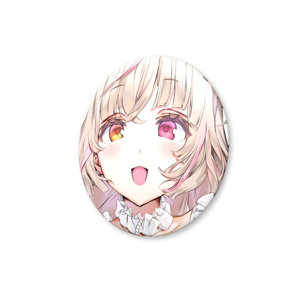 立ち絵缶バッジ(笑顔)