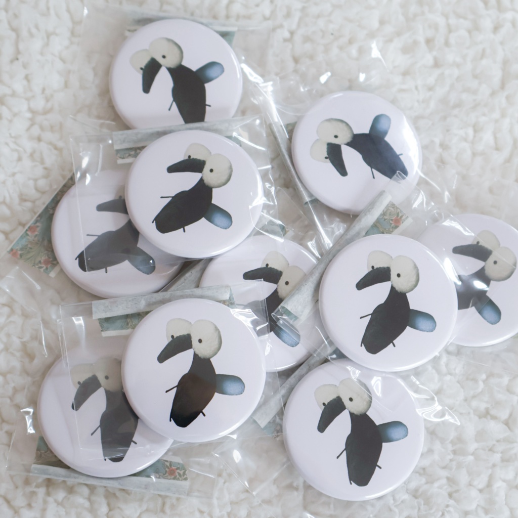 もすこの缶バッジ A