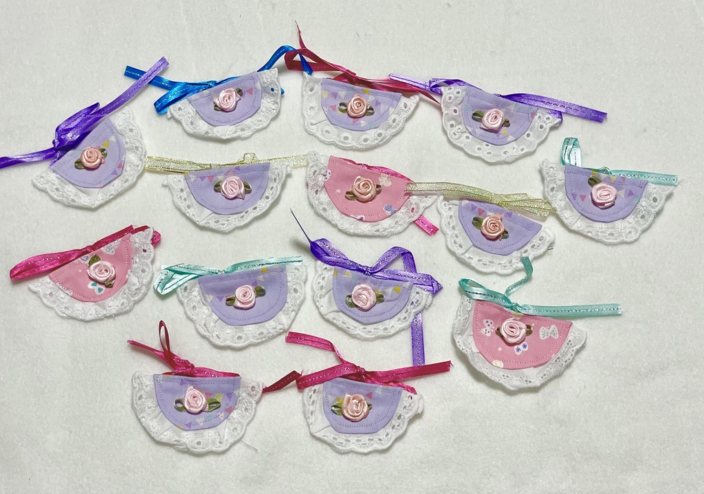 バラのエプロン