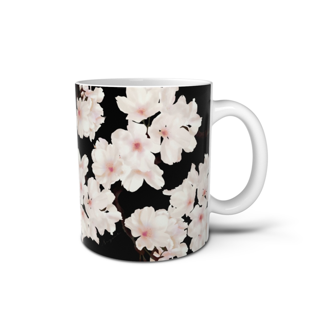 sakura blackのマグカップ
