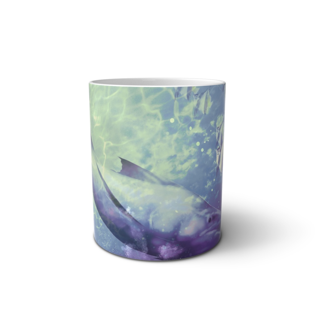 in the seaのマグカップ