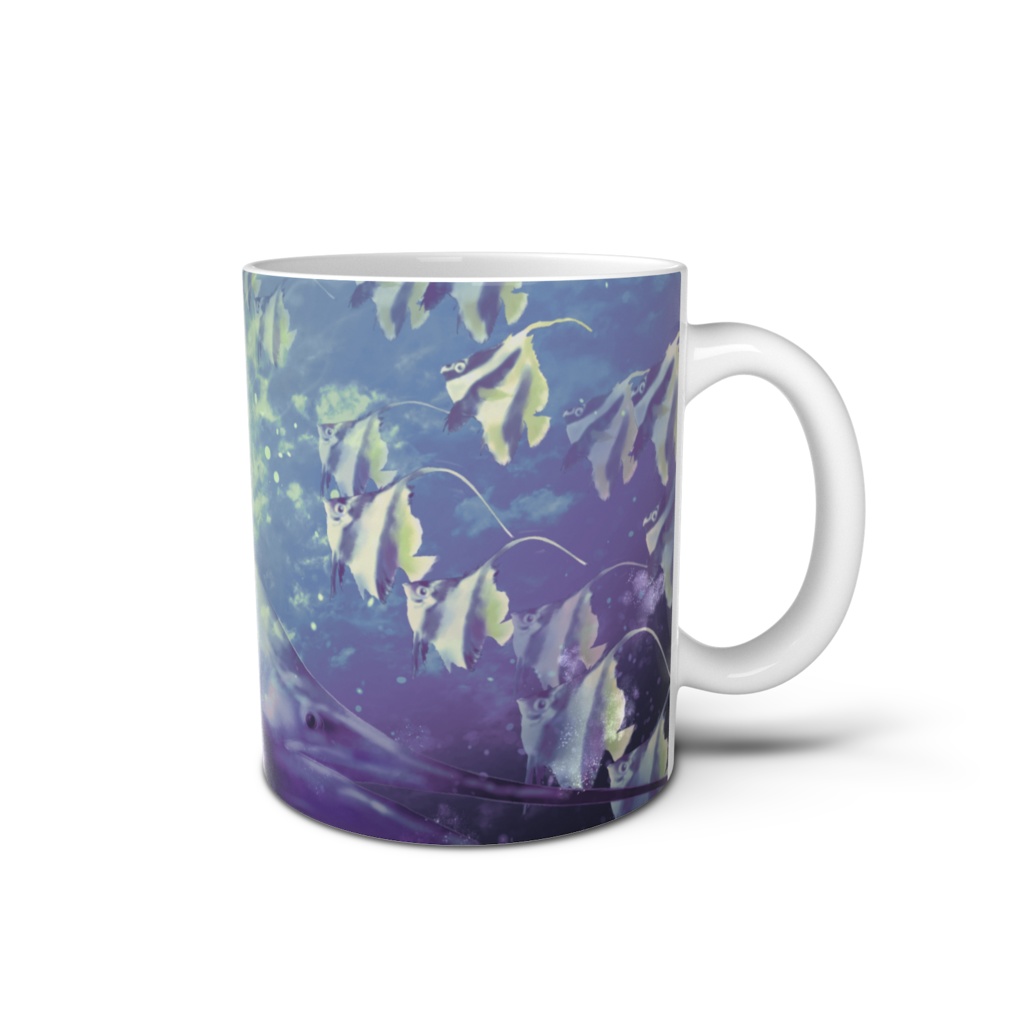 in the seaのマグカップ