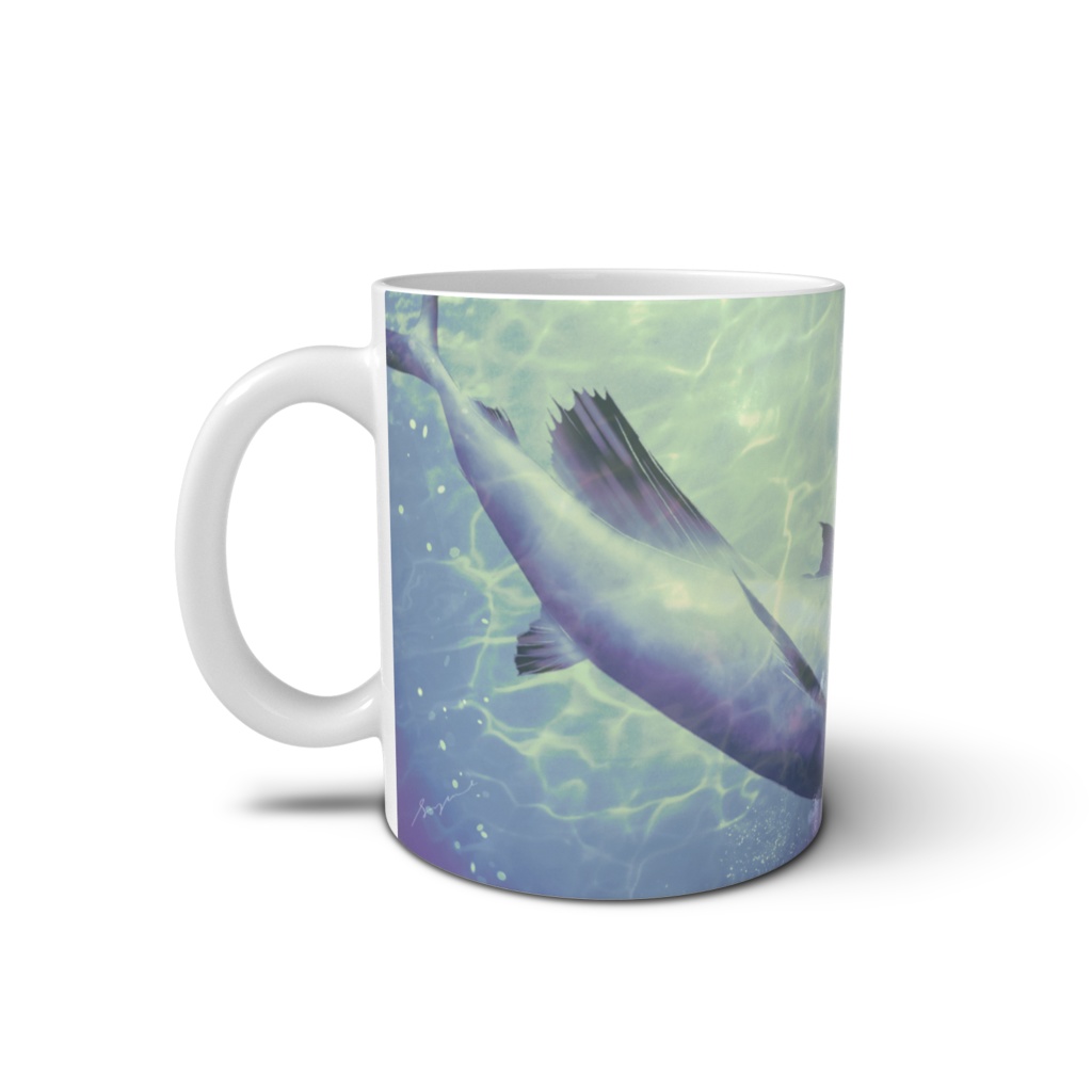 in the seaのマグカップ