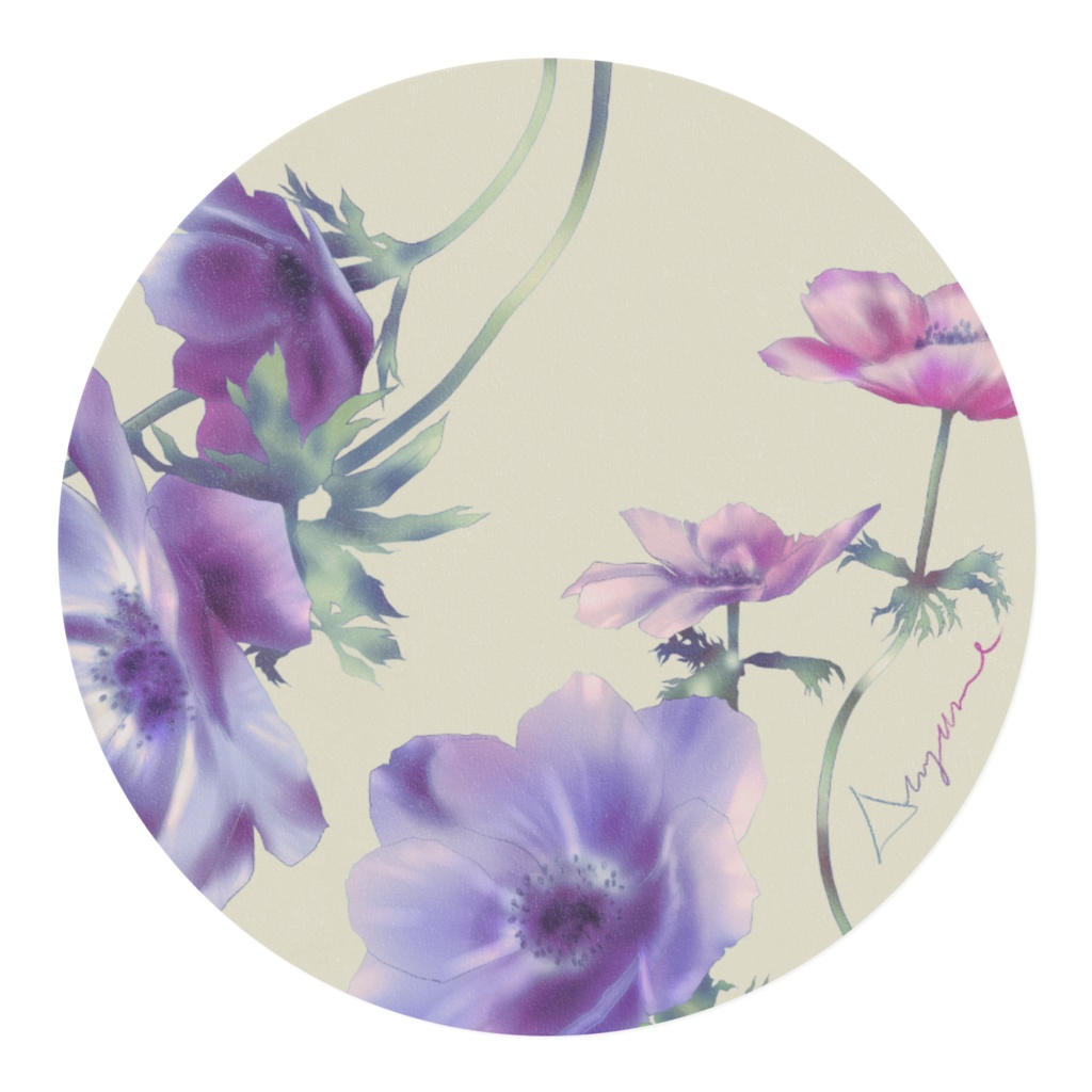 アネモネのマスキングテープ