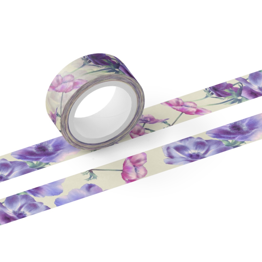 アネモネのマスキングテープ