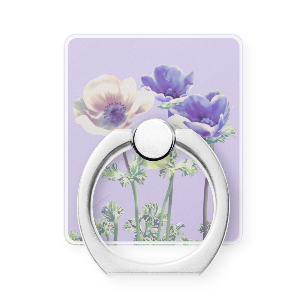 あねもねラベンダーA　スマホリング