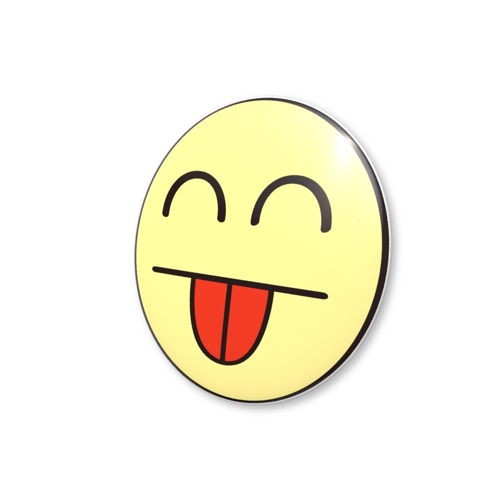 べー by Pearl「ニコニコ」缶バッジ