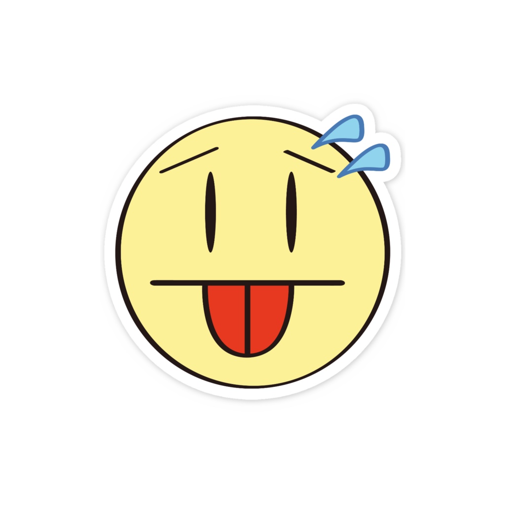 ベー by Pearl「焦る」スマホステッカー