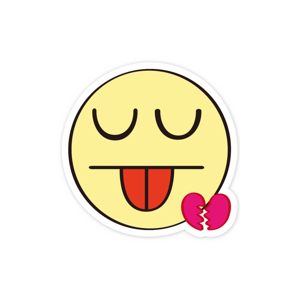 ベー by Pearl「No」スマホステッカー