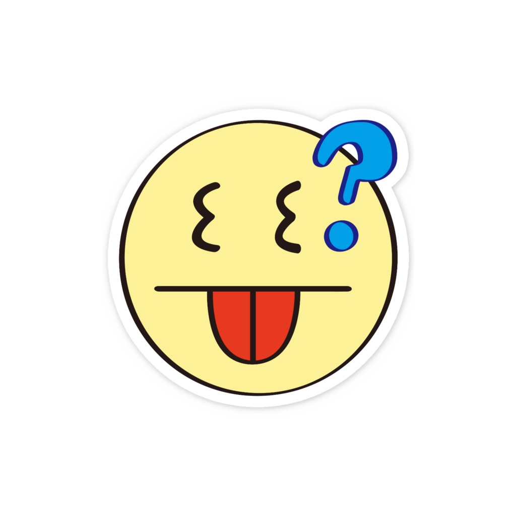 ベー by Pearl「わからん」スマホステッカー