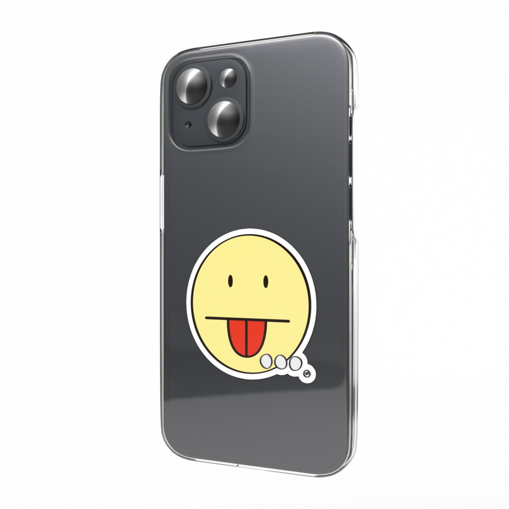 ベー by Pearl「・・・。」スマホステッカー