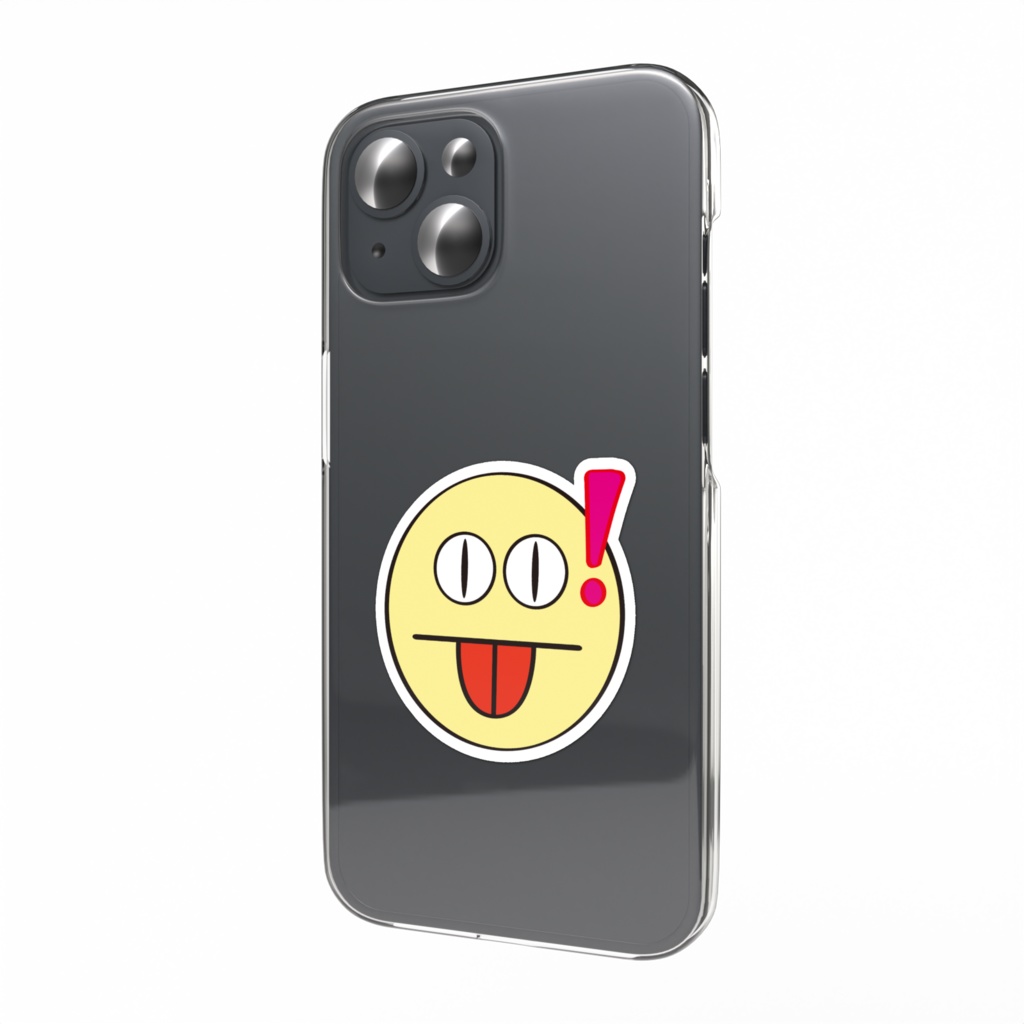 ベー by Pearl「びっくり」スマホステッカー