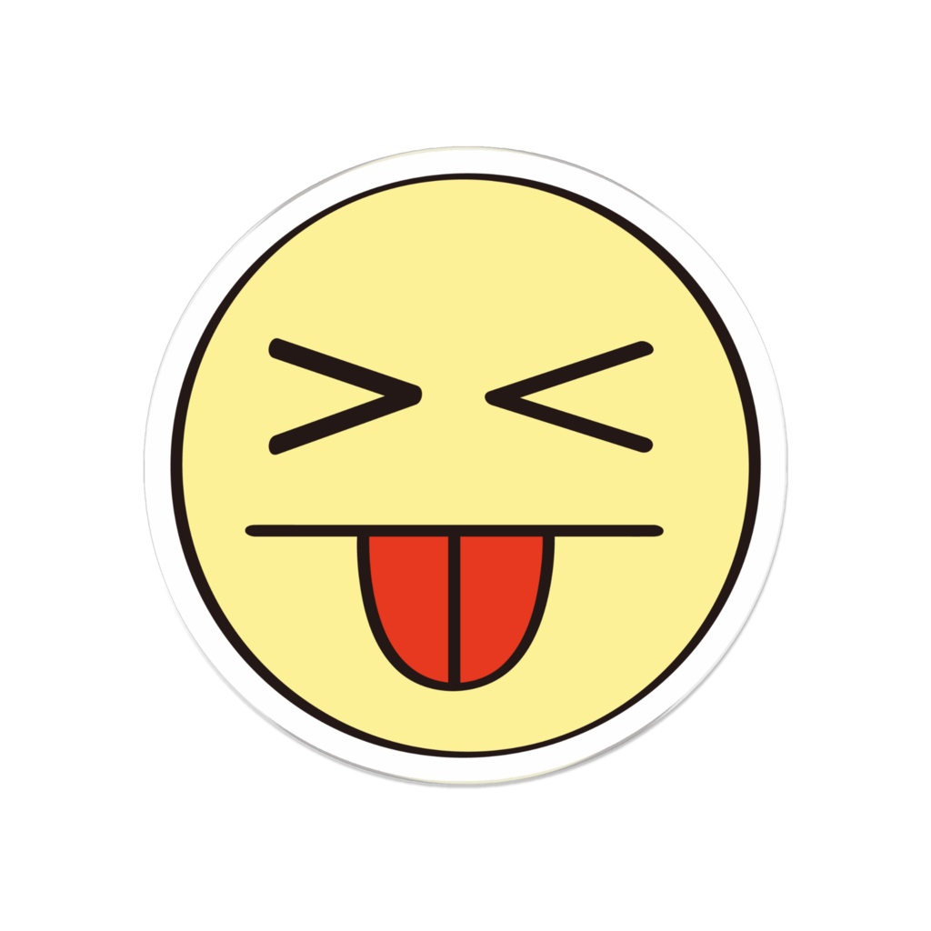 ベー by Pearl「べーっ」アクリルバッジ