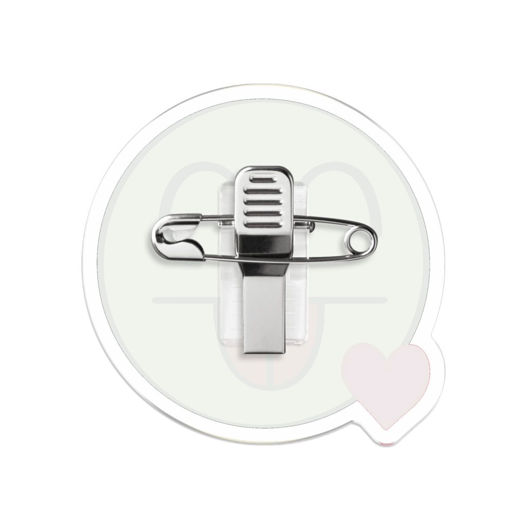 ベー by Pearl「Yes」アクリルバッジ