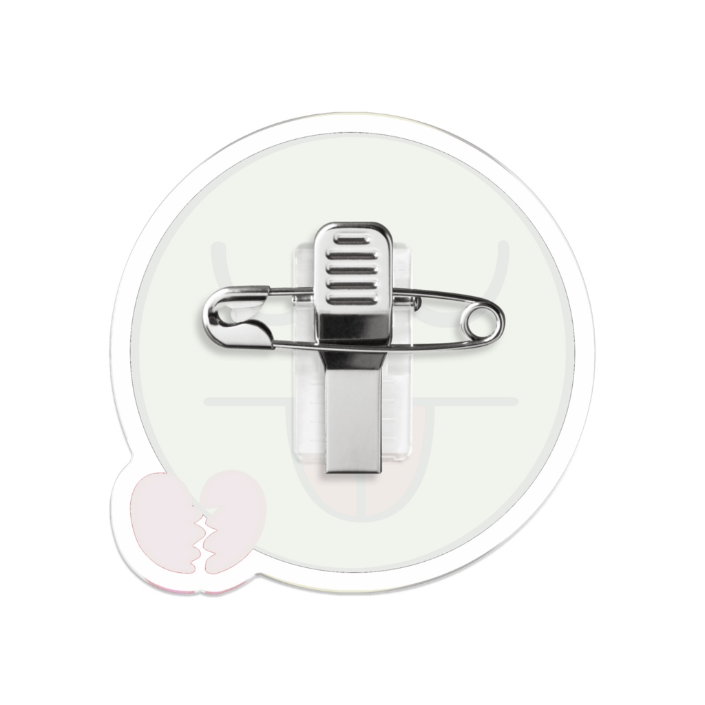 ベー by Pearl「No」アクリルバッジ