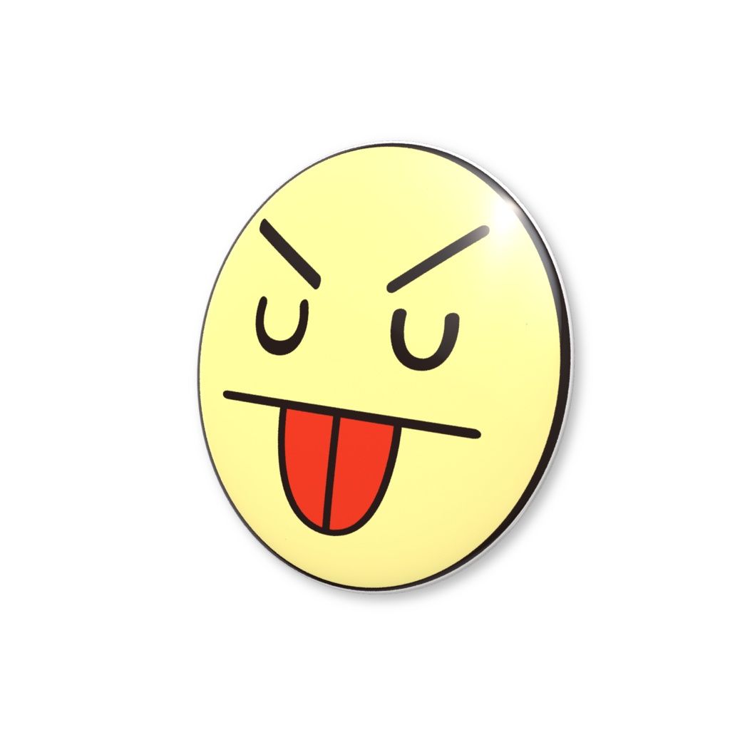 べー by Pearl「拗ねる」缶バッジ