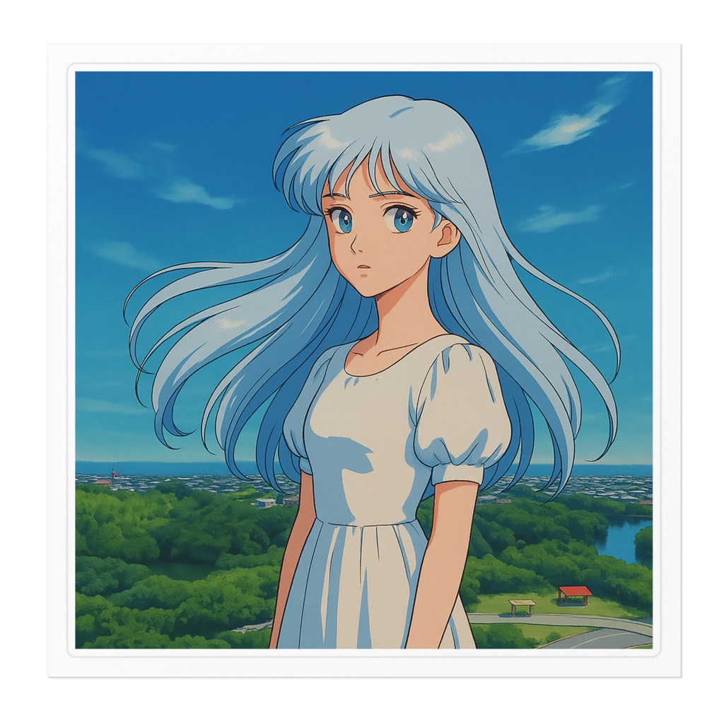 リュミナ「小説:光の残響(レゾナンス)」別撮り①ステッカー