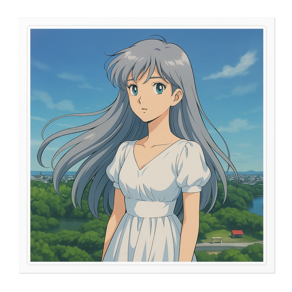 リュミナ「小説:光の残響(レゾナンス)」別撮り②ステッカー