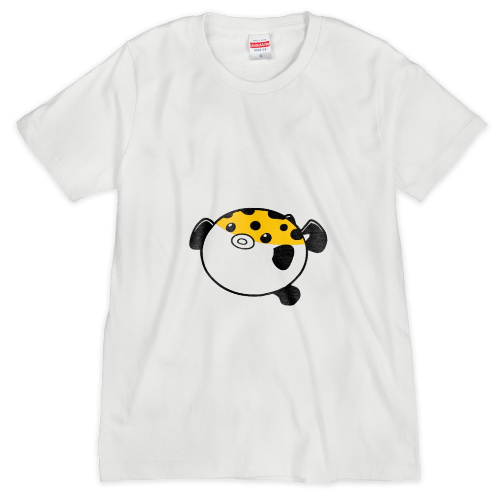 ふぐTシャツ(シルクスクリーン印刷)