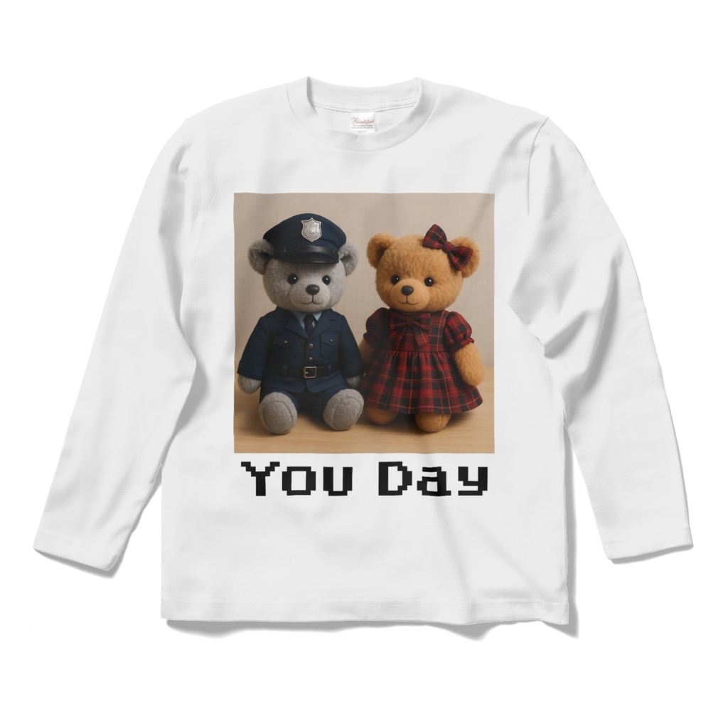 小説「You Day」表紙ロングスリーブTシャツ（ホワイト）
