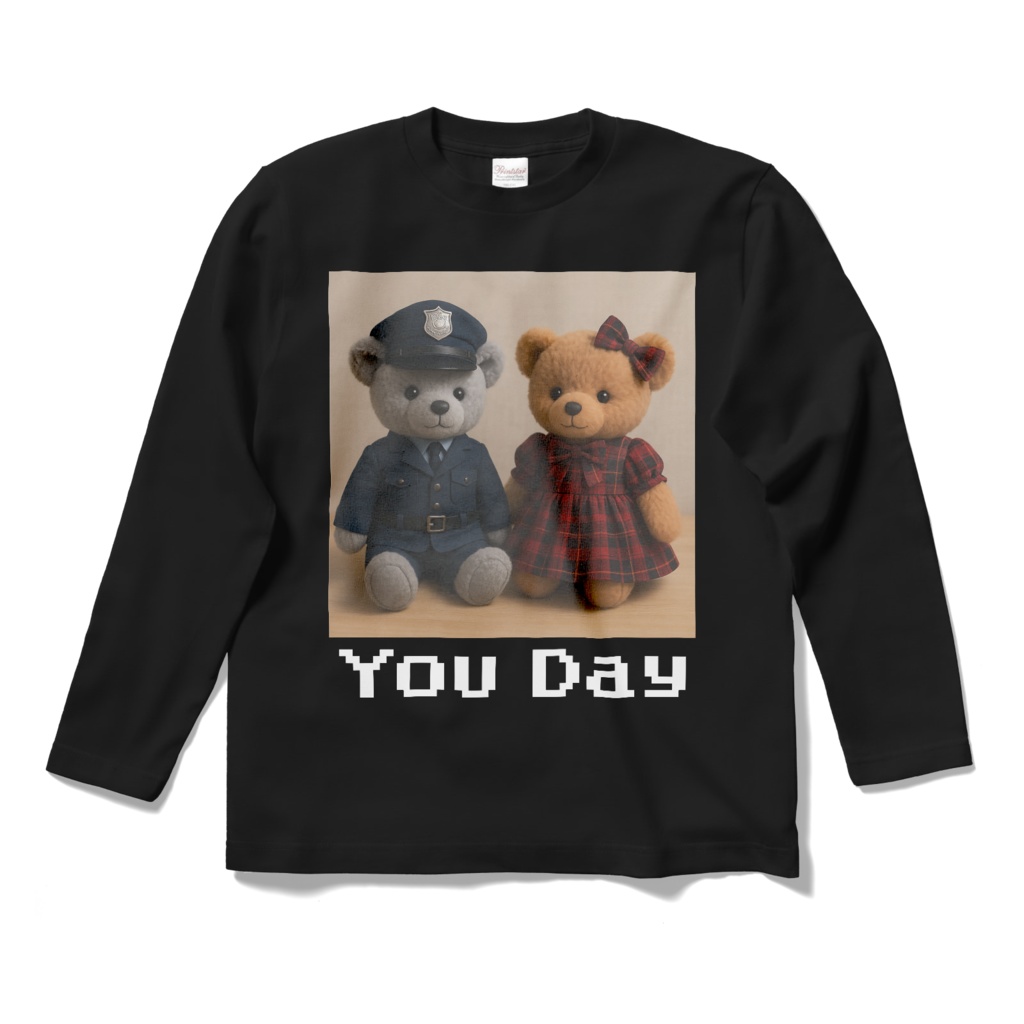 小説「You Day」表紙ロングスリーブTシャツ（ブラック）