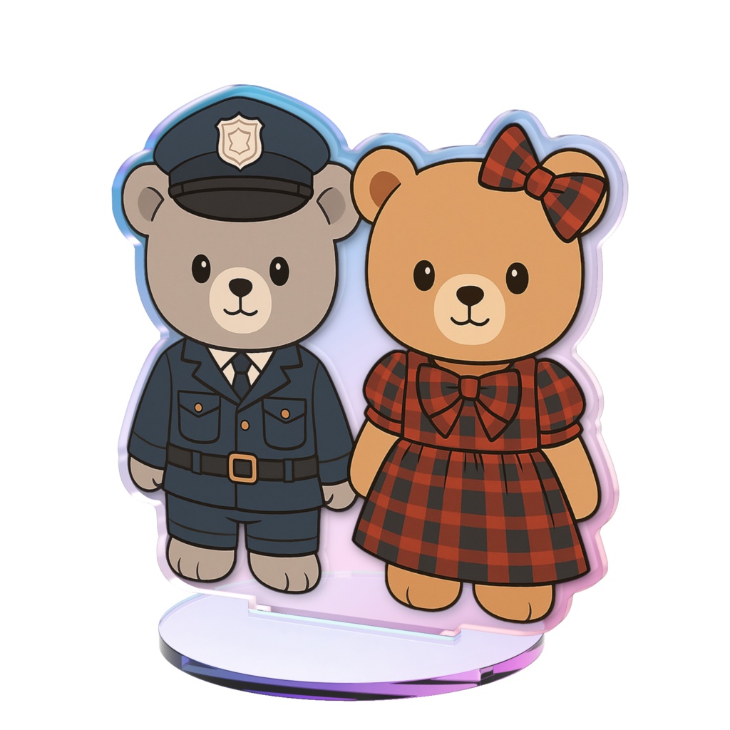 小説「You Day」くまのぬいぐるみオーロラアクスタ