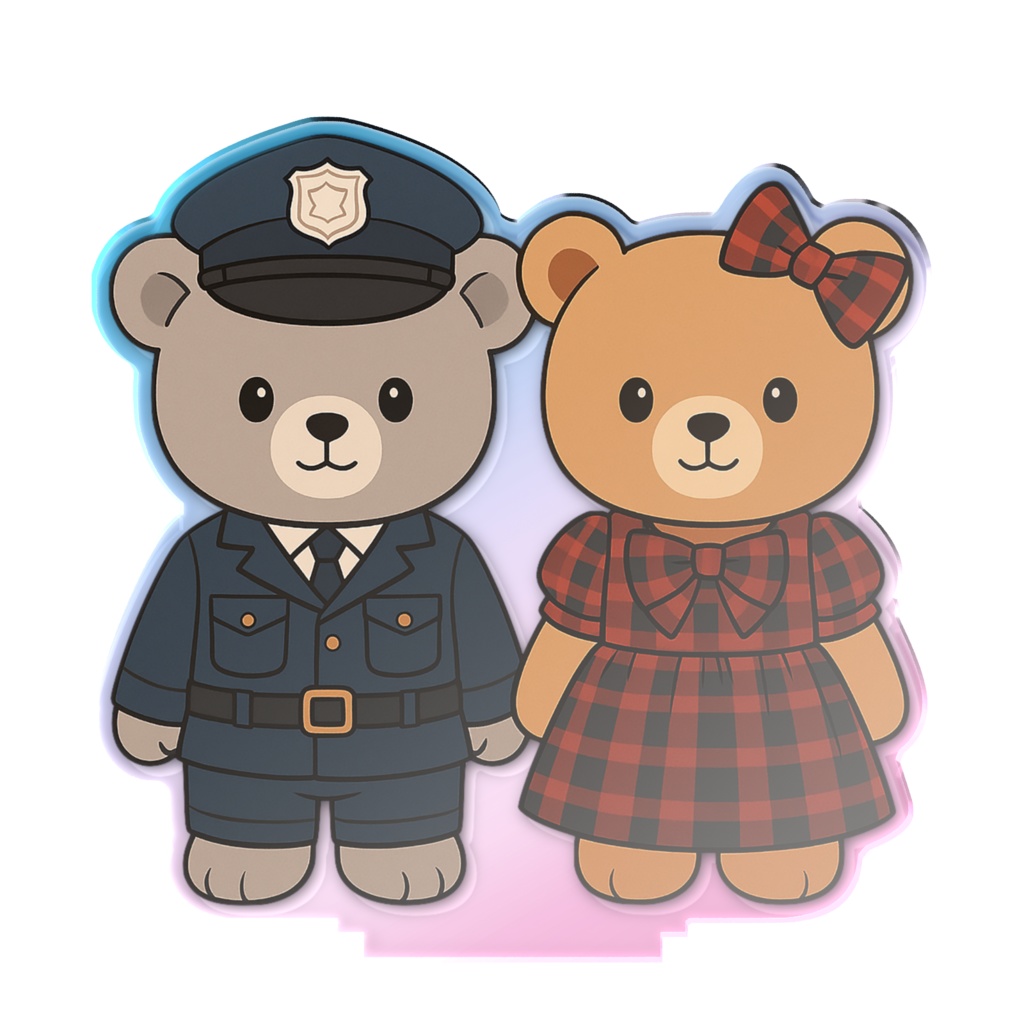 小説「You Day」くまのぬいぐるみオーロラアクスタ