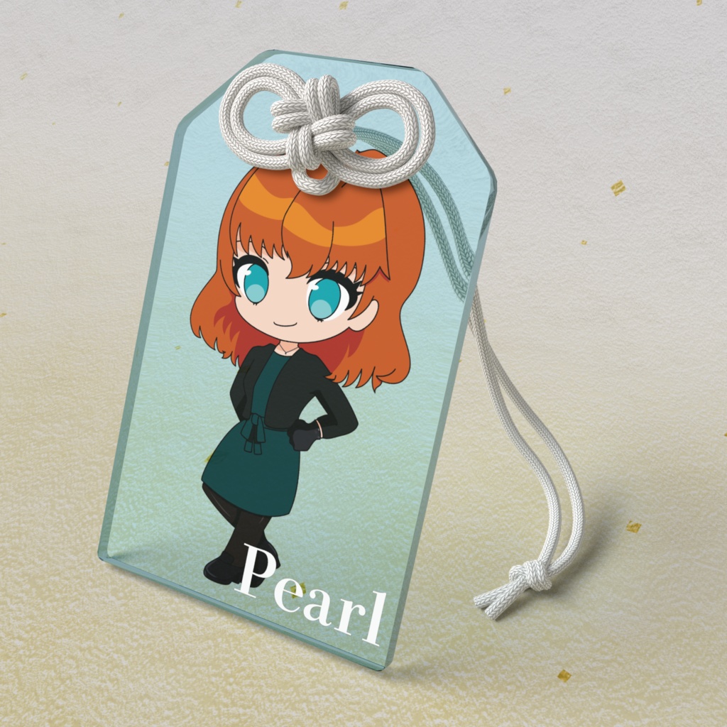 Pearl【YouTubeチャンネル:Miki Ono】アクリルお守り