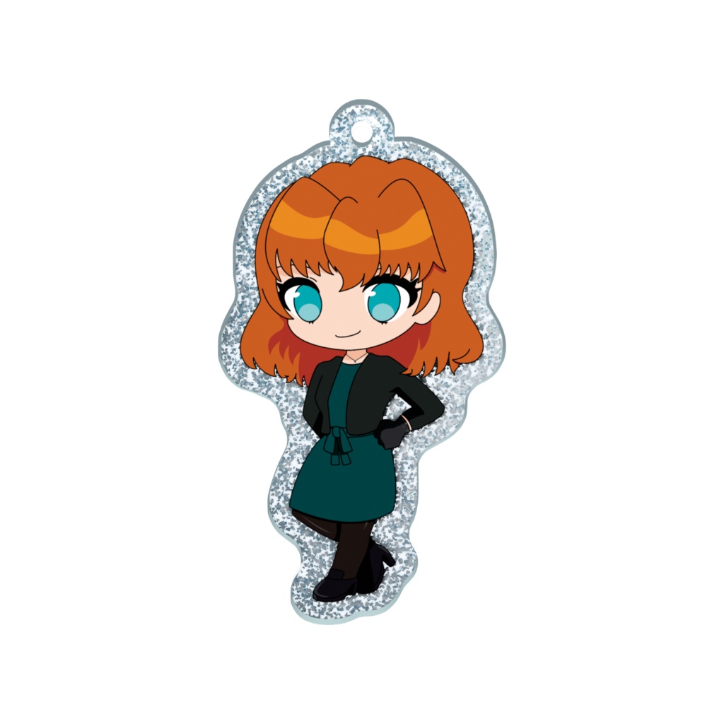 Pearl【YouTubeチャンネル:Miki Ono】ラメアクリルキーホルダー