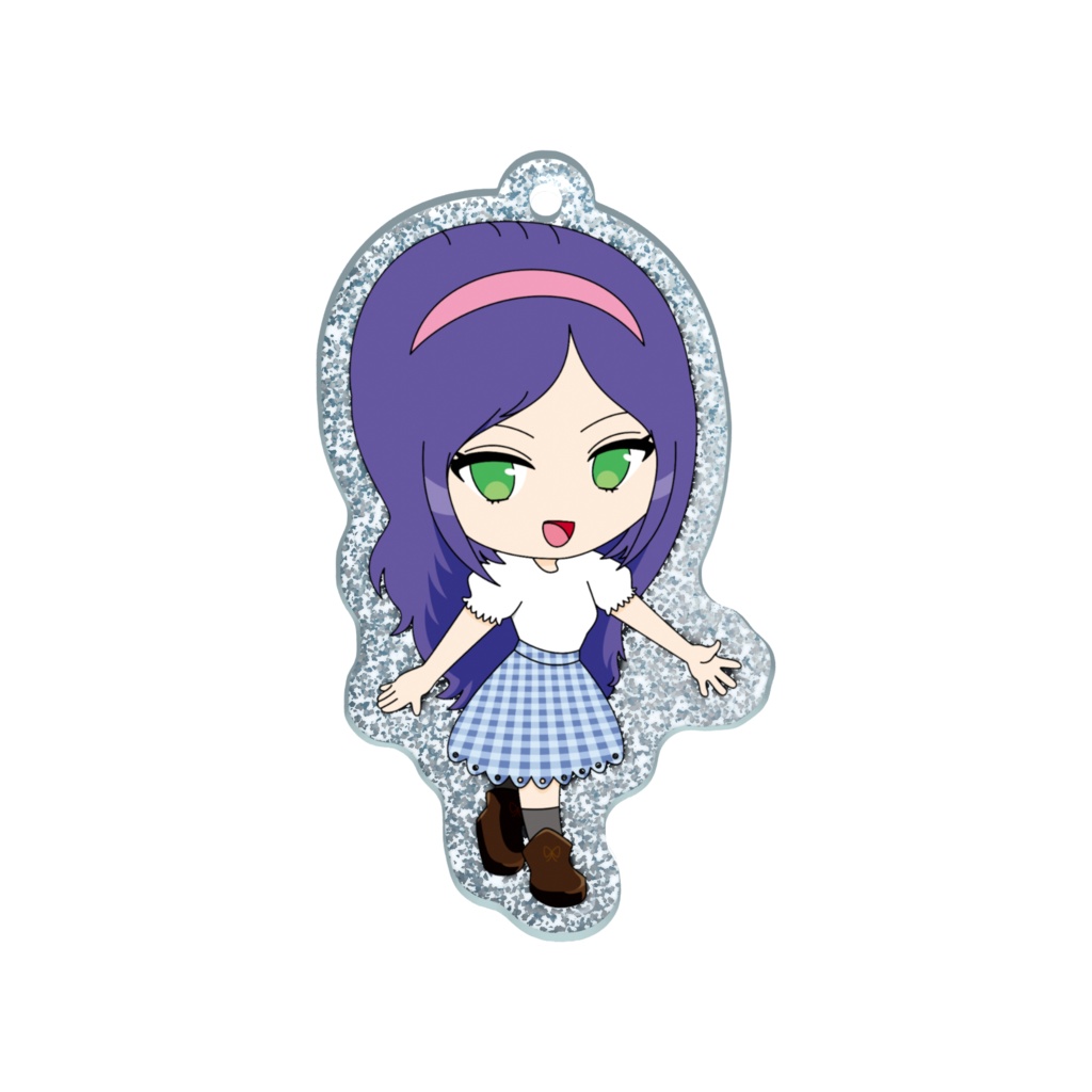 Miki Ono【YouTubeチャンネル：Miki Ono】ラメアクリルキーホルダー