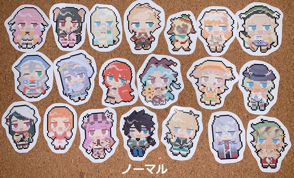 ちびキャラ ルンファ3シール