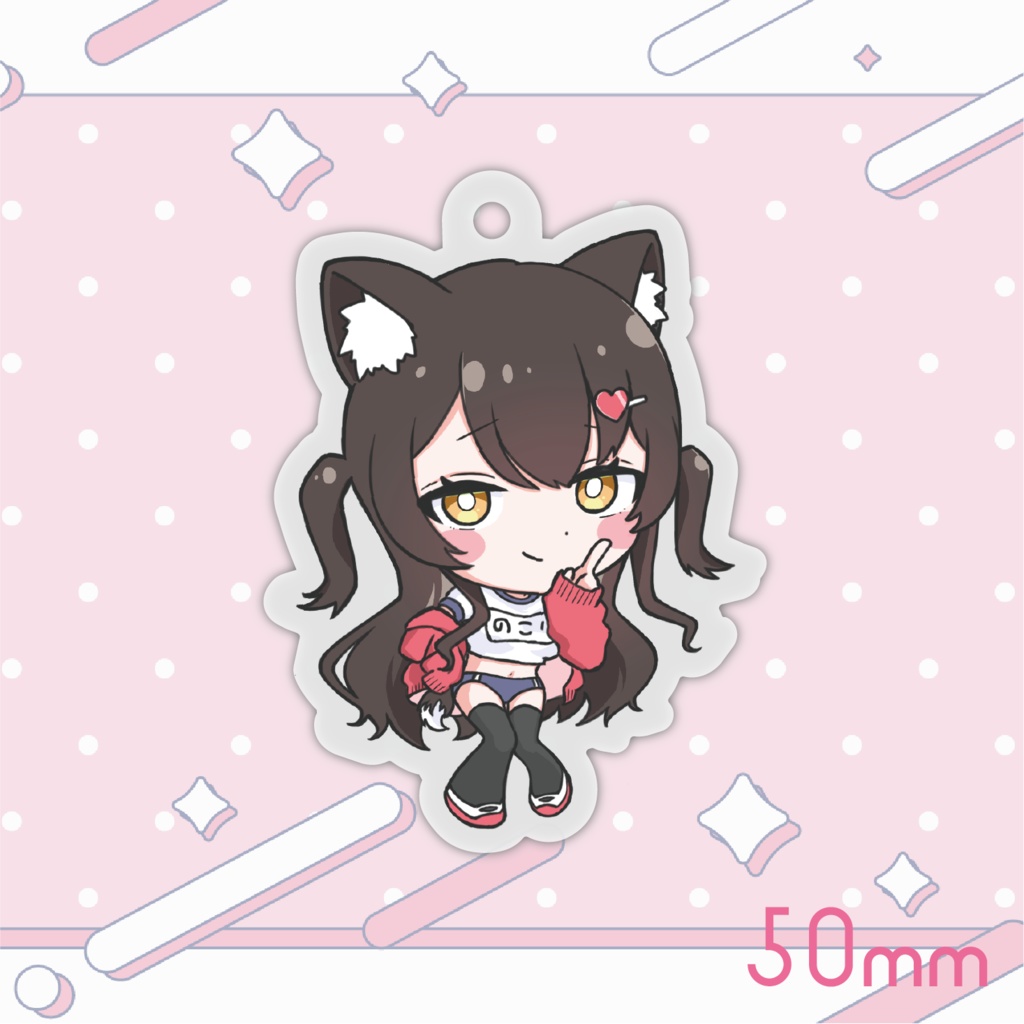 放課後のこり本人描きおろしアクキー