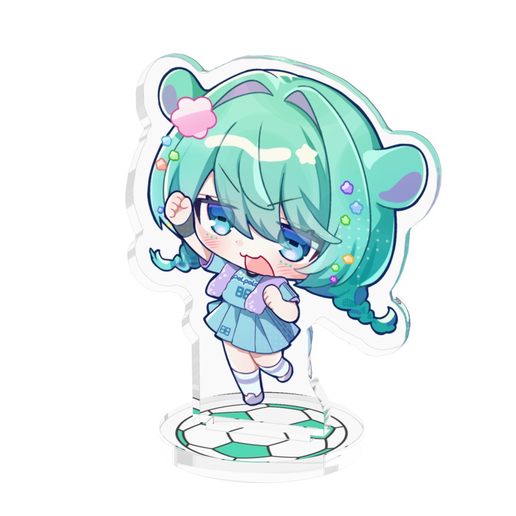 不知火ぬいめアクリルフィギュアVer.サッカー