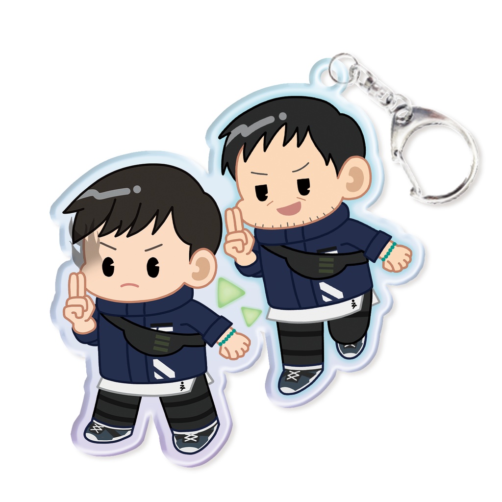 暁人＋KK アクリルキーホルダー