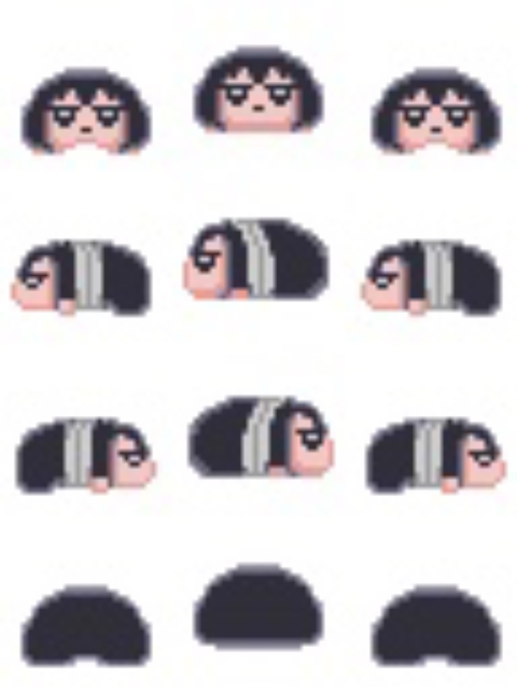 ピクスク用アバター「もちむにゅ」