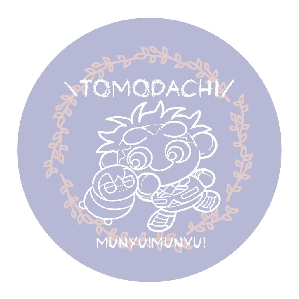 TOMODACHI缶ミラー