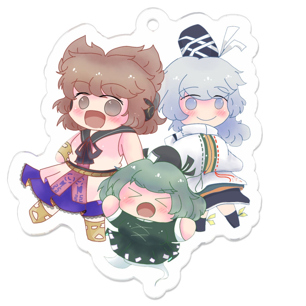 ごうぞく!アクリルキーホルダー