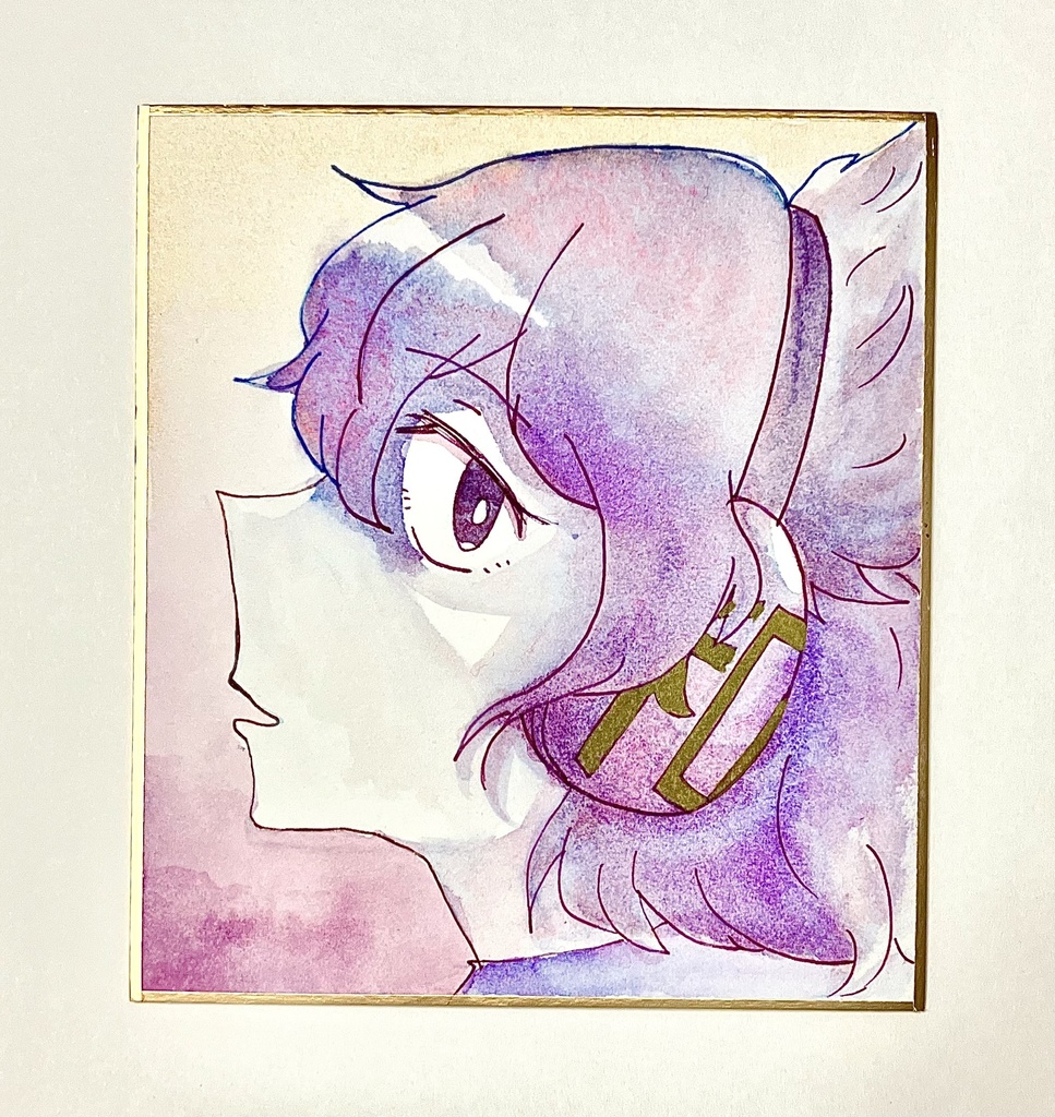 東方Project 豊聡耳神子 色紙原画