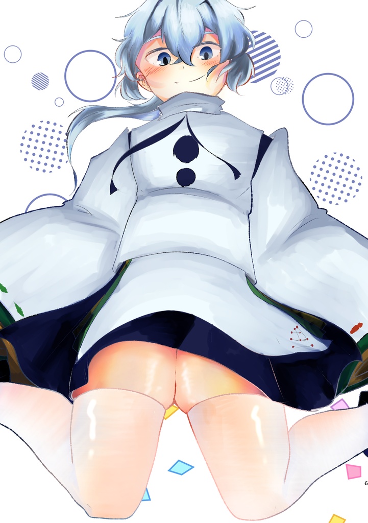 【東方名華祭20新刊】ムチムチ。-物部布都ももについて-