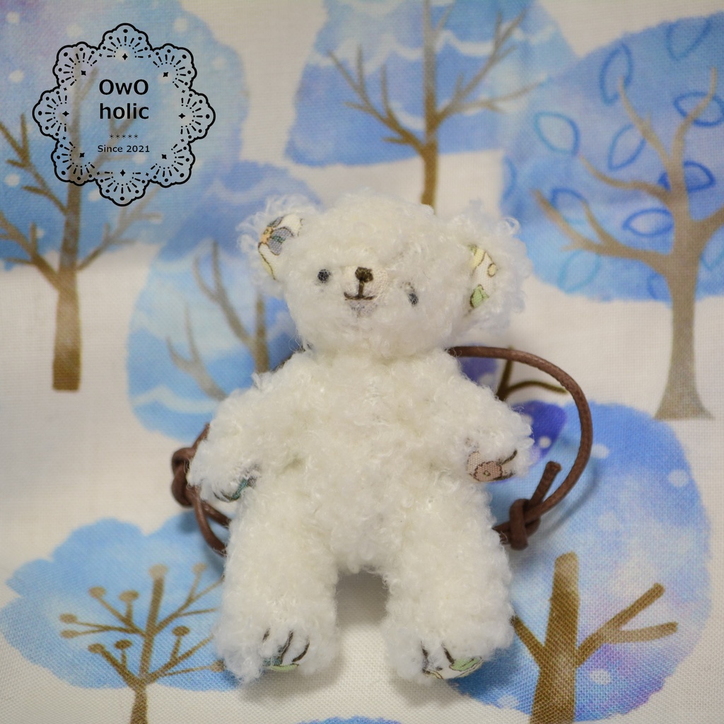 ミニしろくま(リュック・グリーンブーケ)