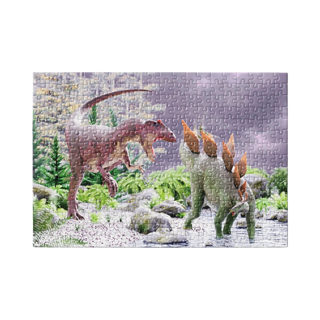 ジグソーパズル(アロvsステゴ)