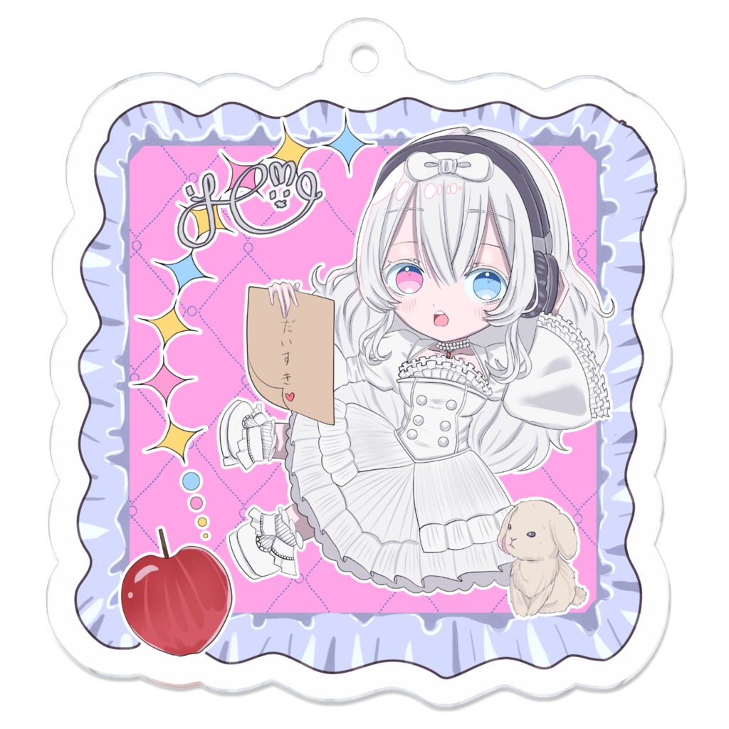 ほわっとアクリルキーホルダー