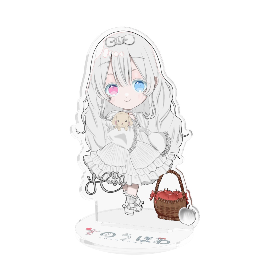 ほわっと林檎のアクリルスタンド