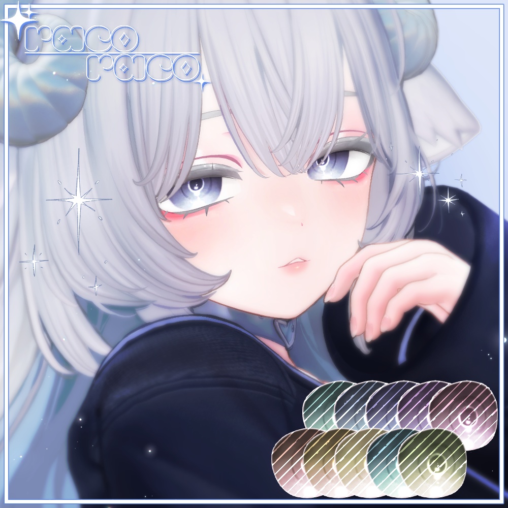 【クマリ(KUMALY)専用】 Natural makeup & Body 【15color】 + Eye texture 【34color】