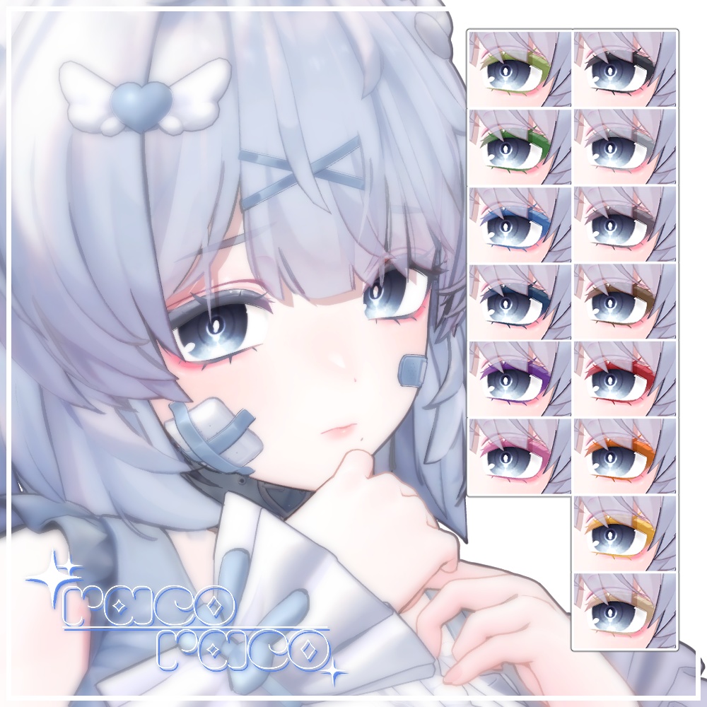 【クマリ(KUMALY)専用】 Natural makeup & Body 【15color】 + Eye texture 【34color】