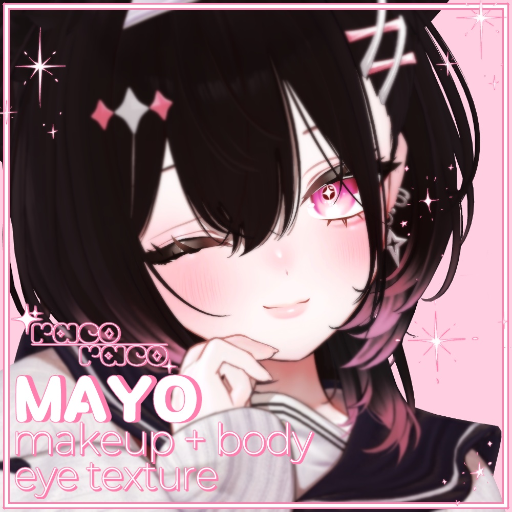 【マヨ(MAYO)専用】 Natural makeup & Body 【11color】 + Eye texture 【22color】